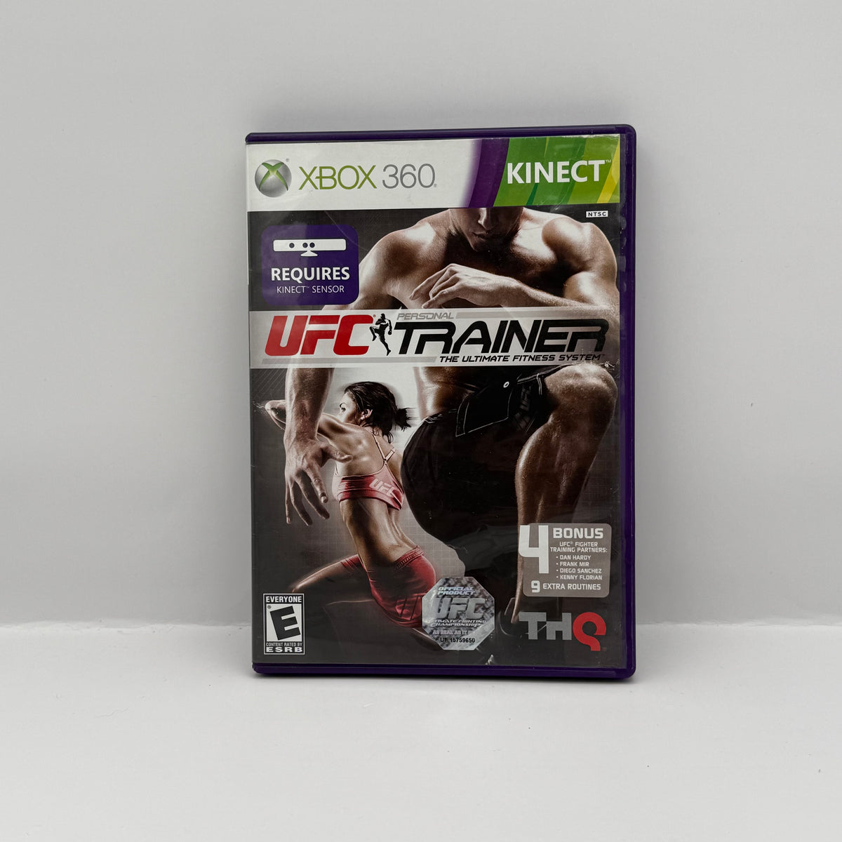 UFC Personal Trainer: The Ultimate Fitness System - Xbox 360 - CIB