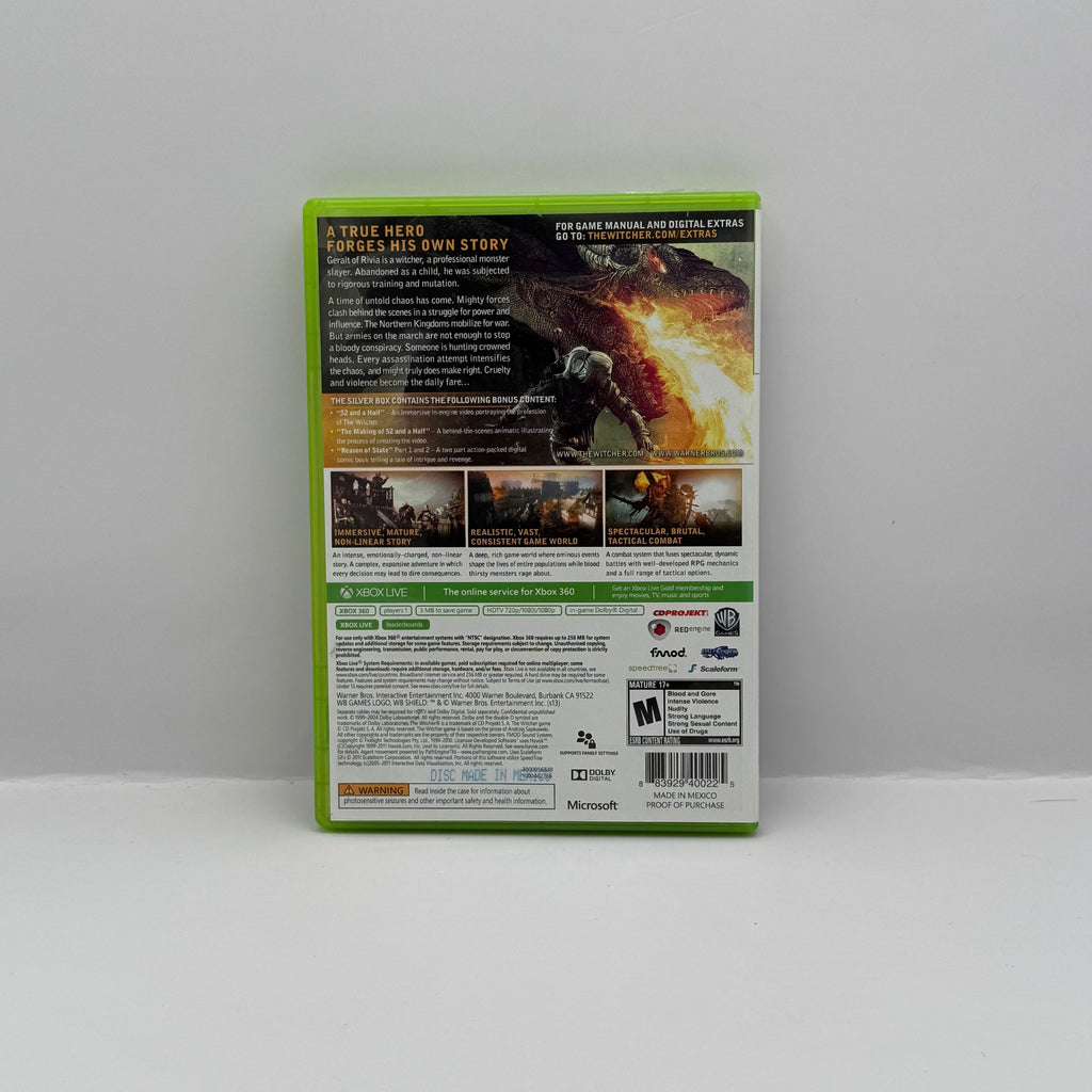 The Witcher 2: Assassins of Kings Enhanced Edition (Silver Box) - Xbox 360 - CIB