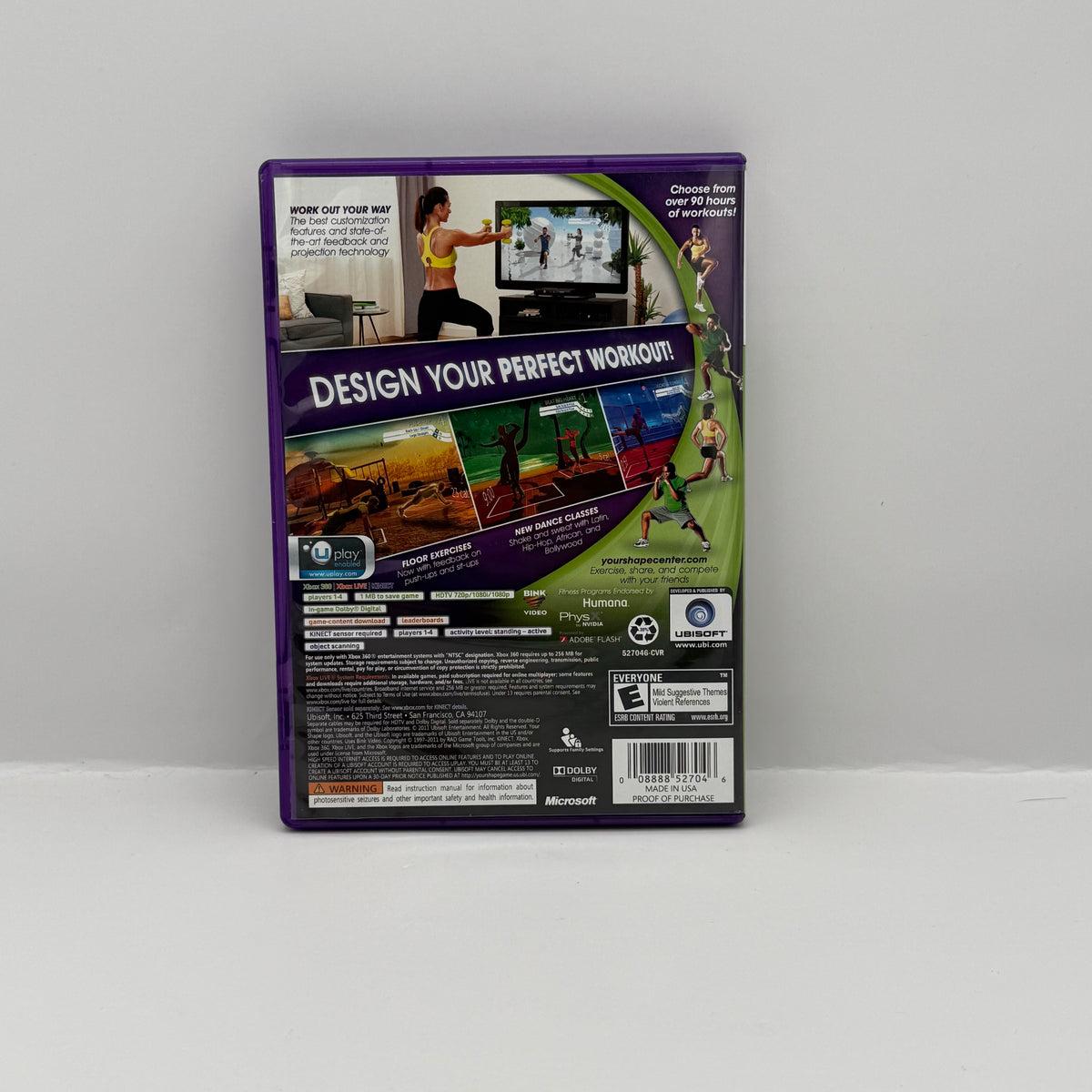 Your Shape: Fitness Evolved 2012 - Xbox 360 - CIB