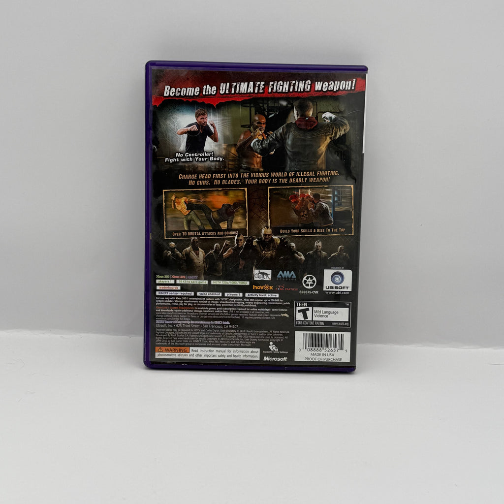 Fighters Uncaged - Xbox 360 - CIB