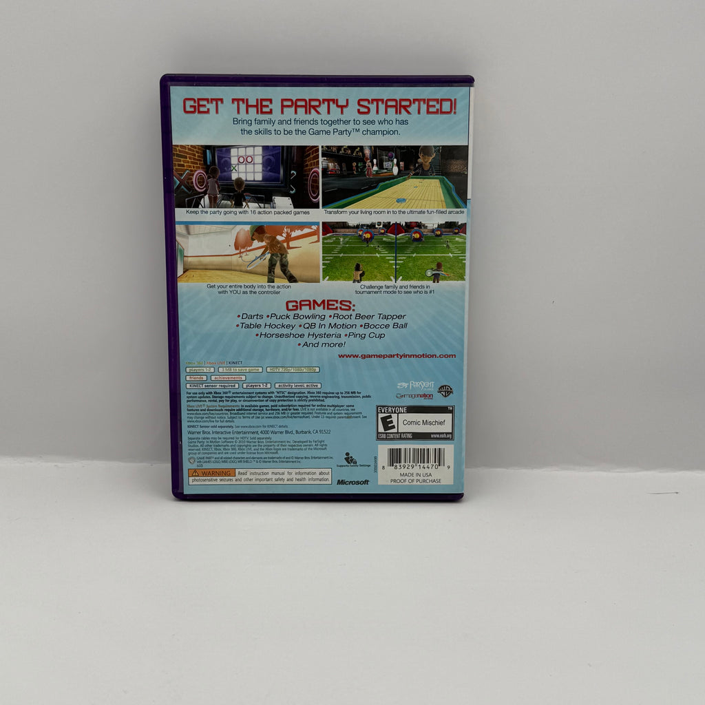 Game Party: In Motion - Xbox 360 - CIB