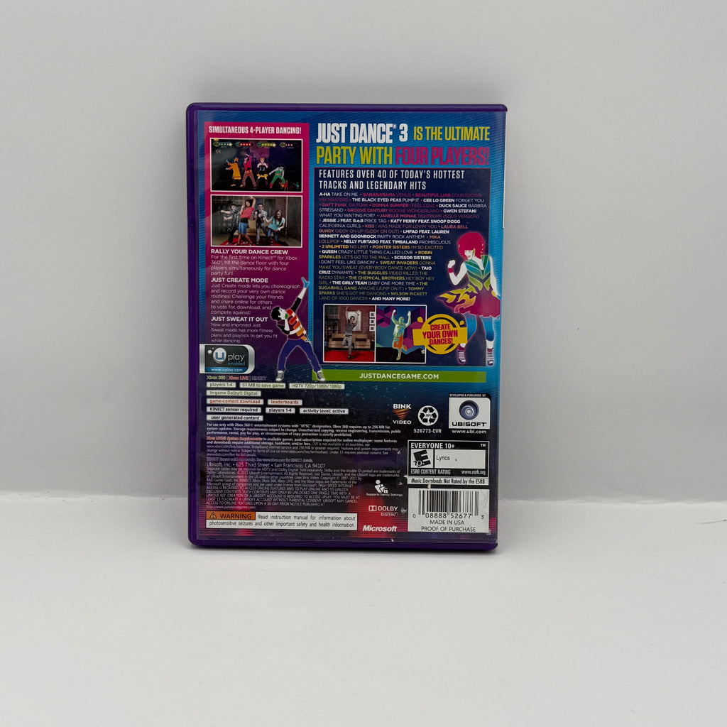 Just Dance 3 - Xbox 360 - CIB
