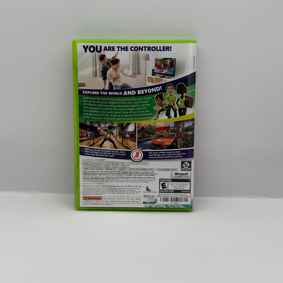 Kinect Adventures! - Xbox 360 - CIB