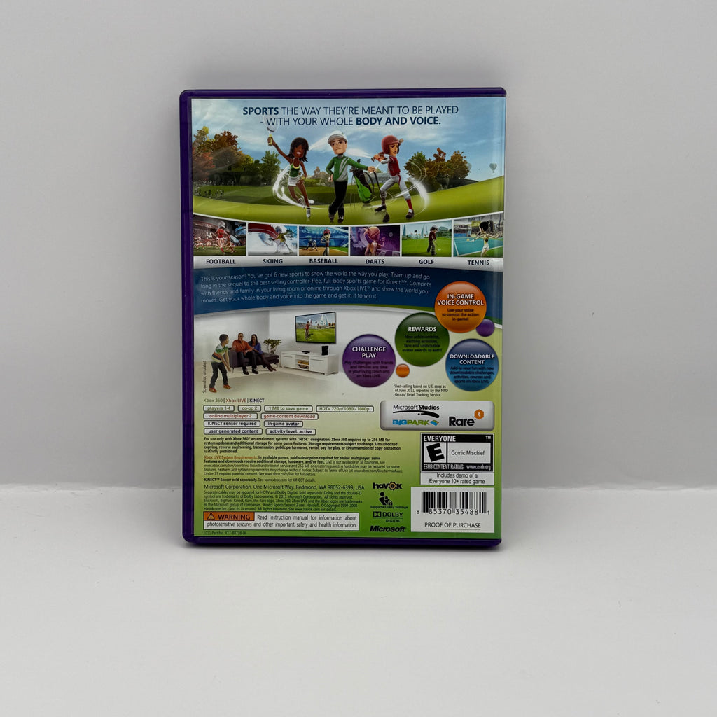 Kinect Sports: Season Two - Xbox 360 - CIB