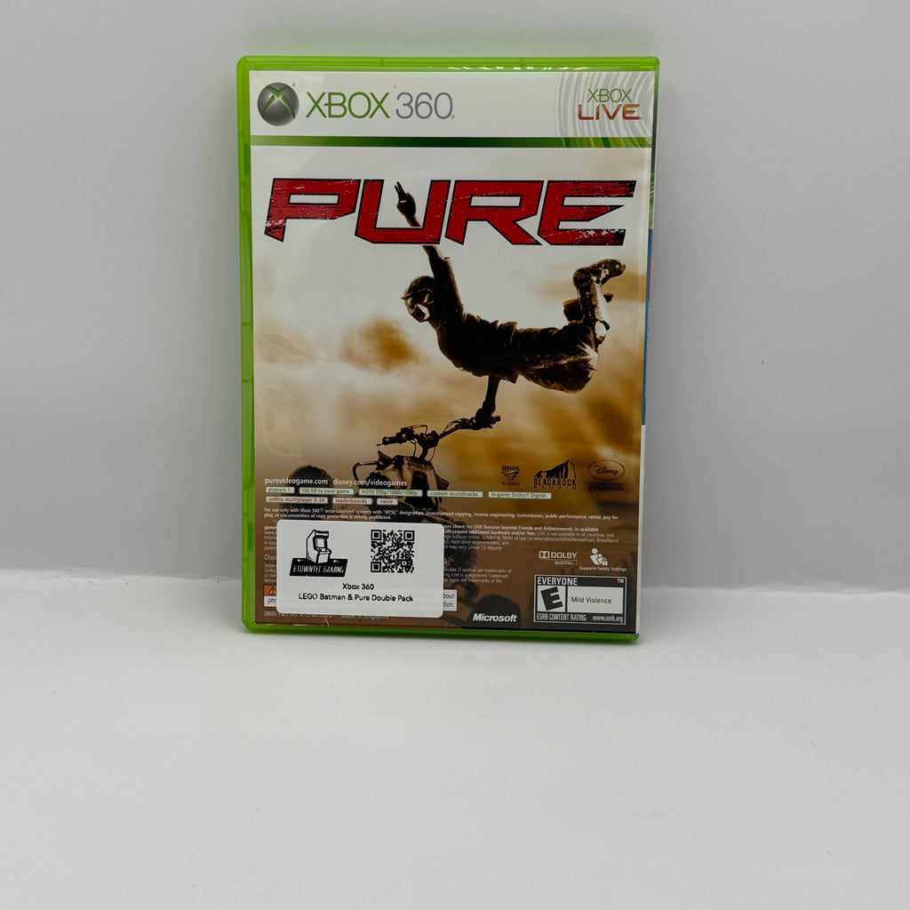 LEGO Batman & Pure Double Pack - Xbox 360 - CIB