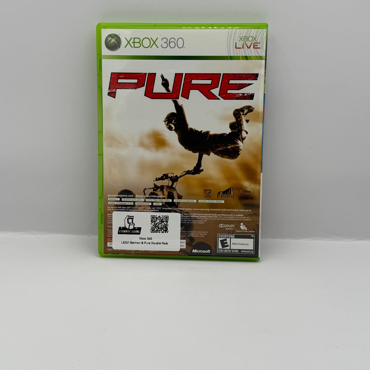 LEGO Batman & Pure Double Pack - Xbox 360 - CIB