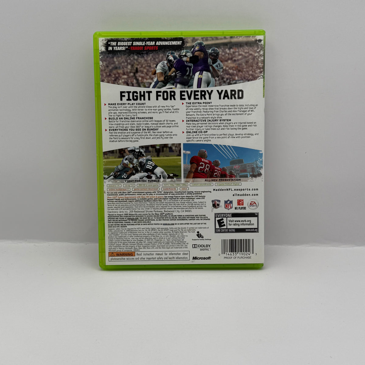 Madden NFL 10 - Xbox 360 - CIB
