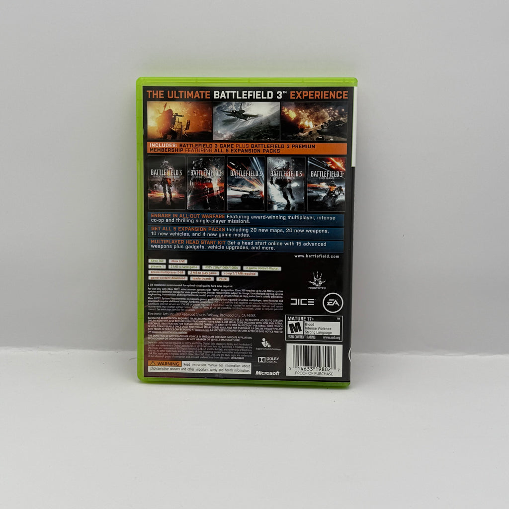 Battlefield 3: Premium Edition - Xbox 360 - CIB