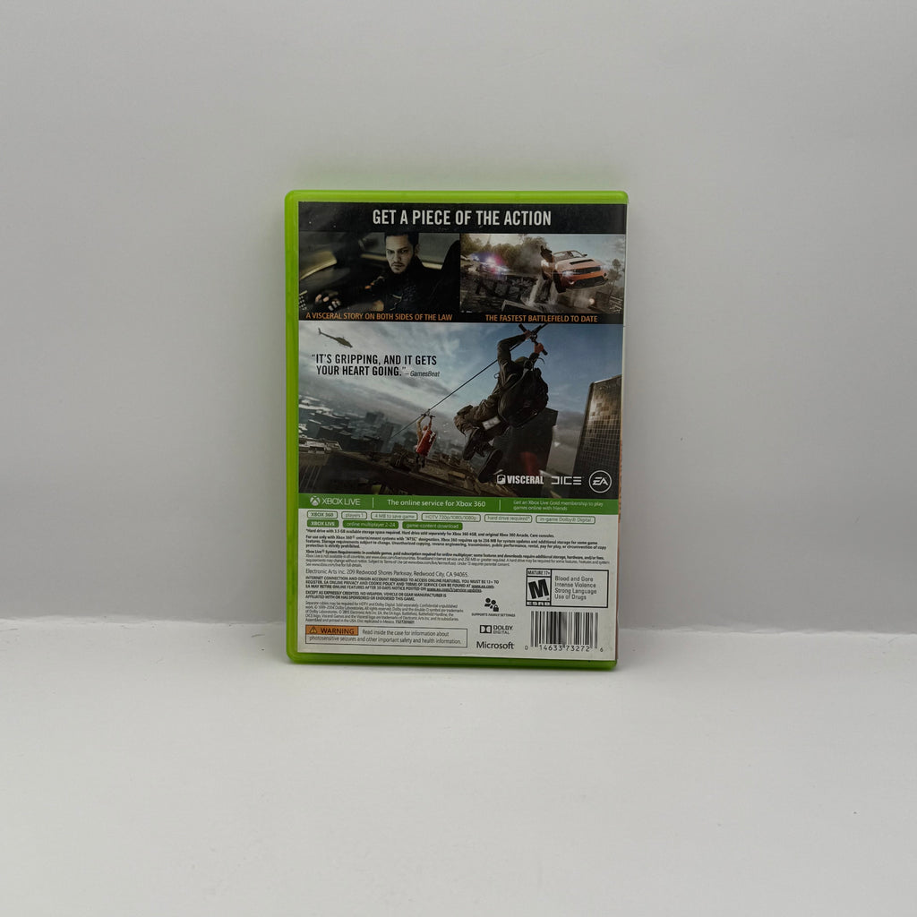 Battlefield Hardline - Xbox 360 - CIB