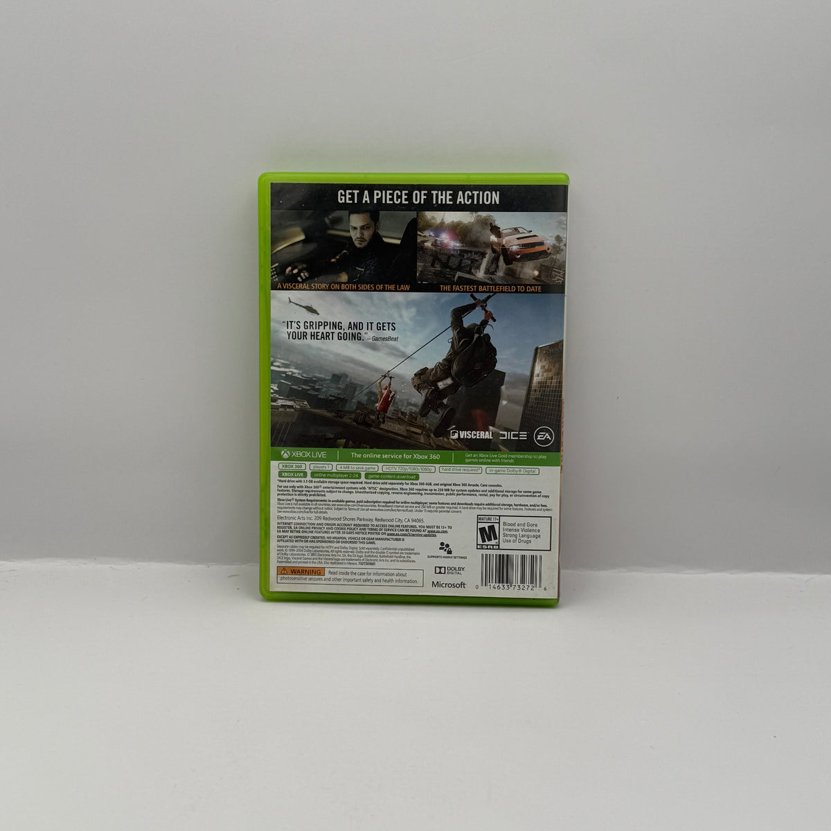 Battlefield Hardline - Xbox 360 - CIB