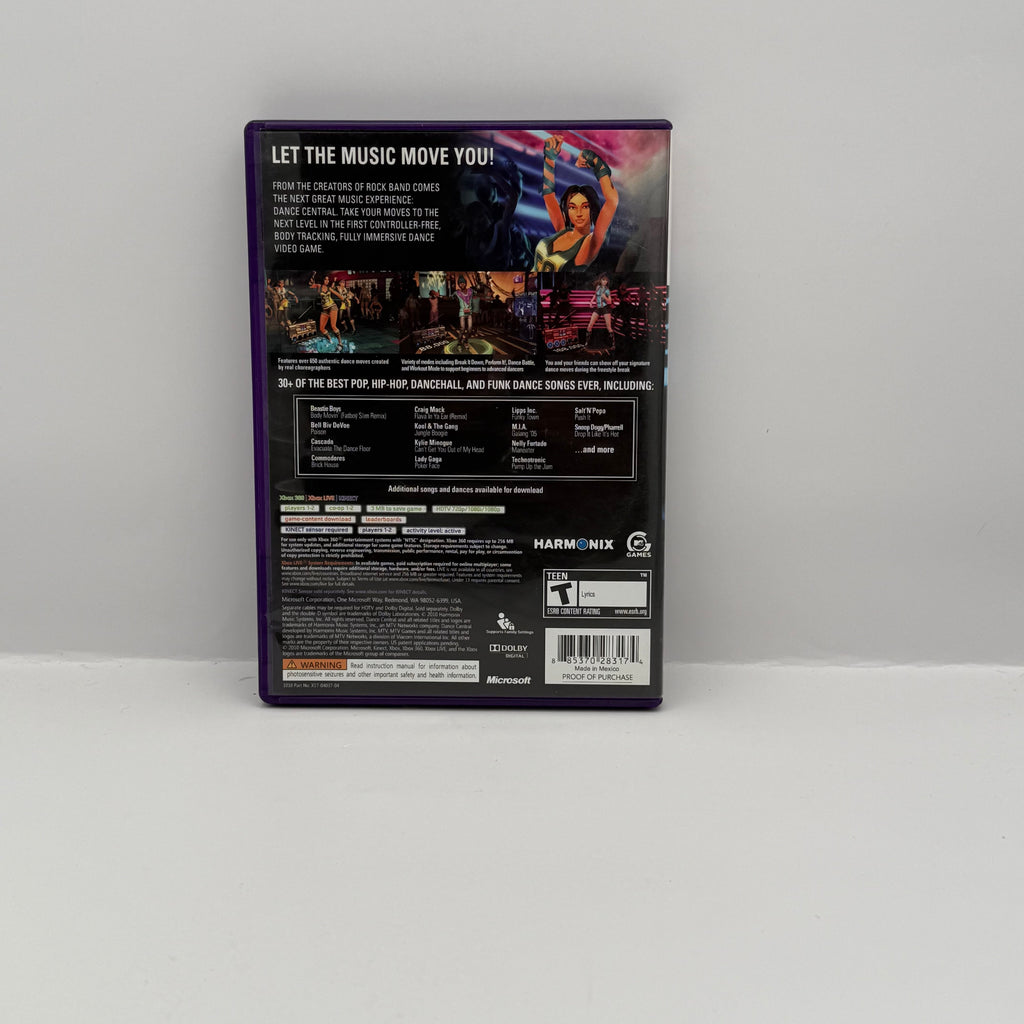 Dance Central - Xbox 360 - CIB