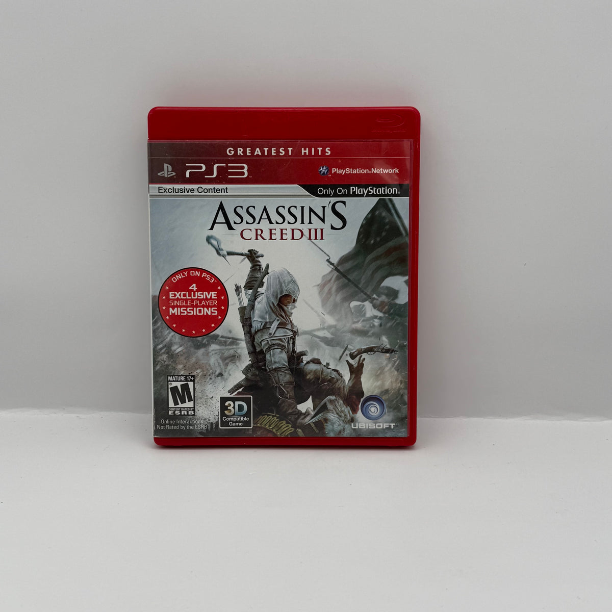 Assassin's Creed III (Greatest Hits) - PS3 - CIB