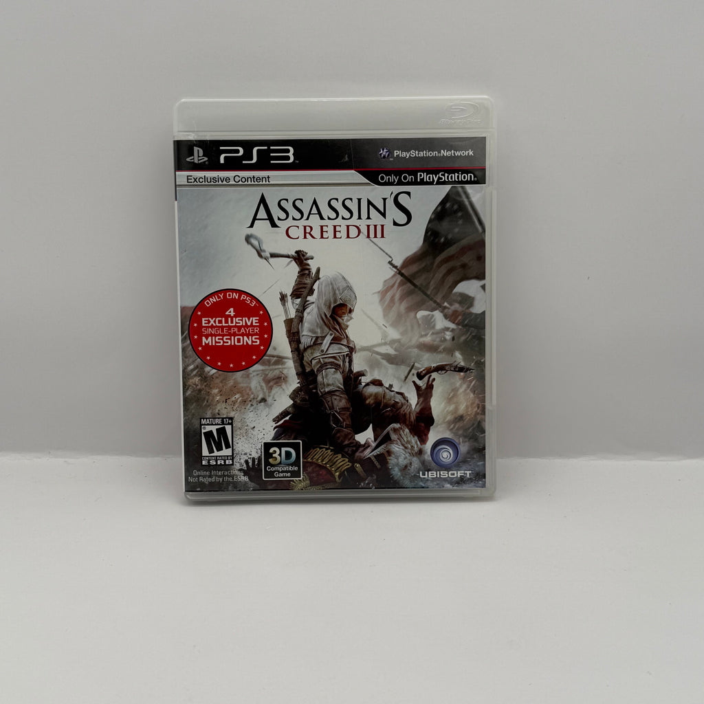 Assassin's Creed III - PS3 - CIB