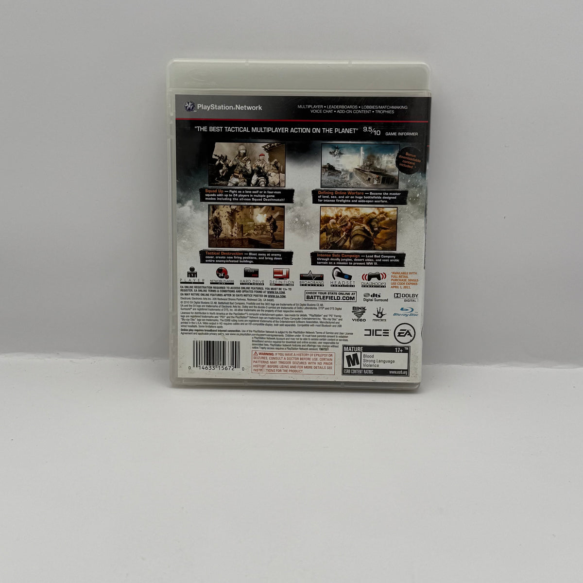 Battlefield: Bad Company 2 - PS3 - CIB