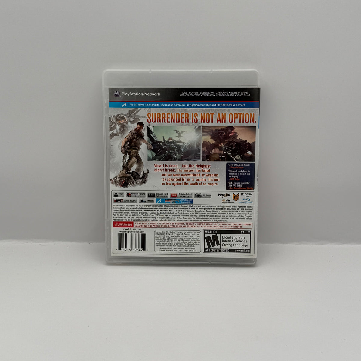 Killzone 3 - PS3 - CIB