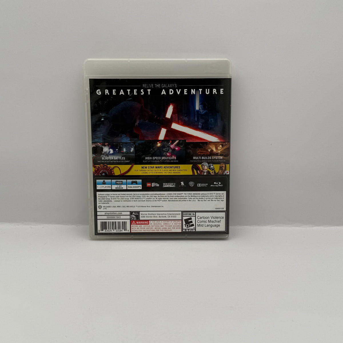 LEGO Star Wars: The Force Awakens - PS3 - CIB