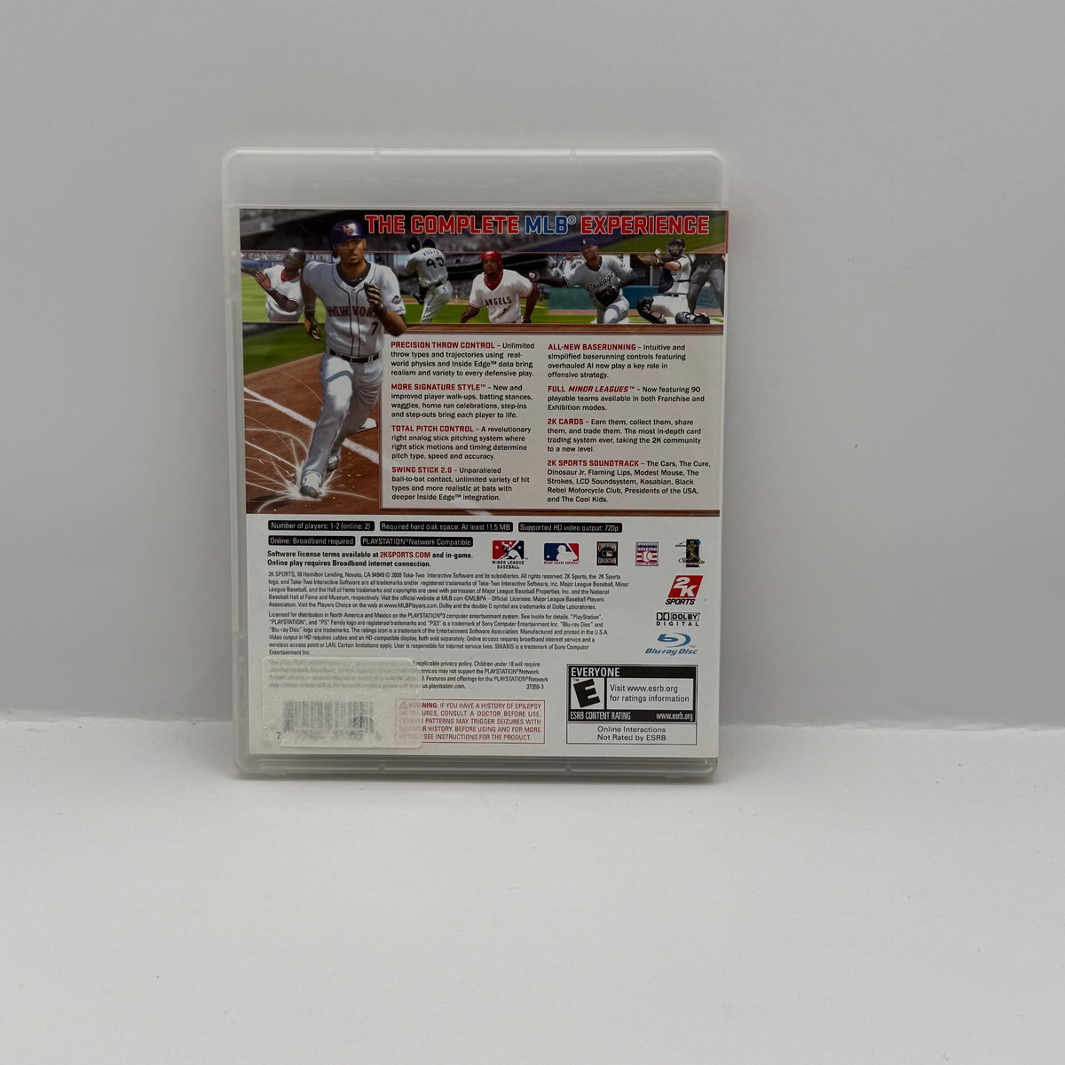 Major League Baseball 2K8 - PS3 - CIB