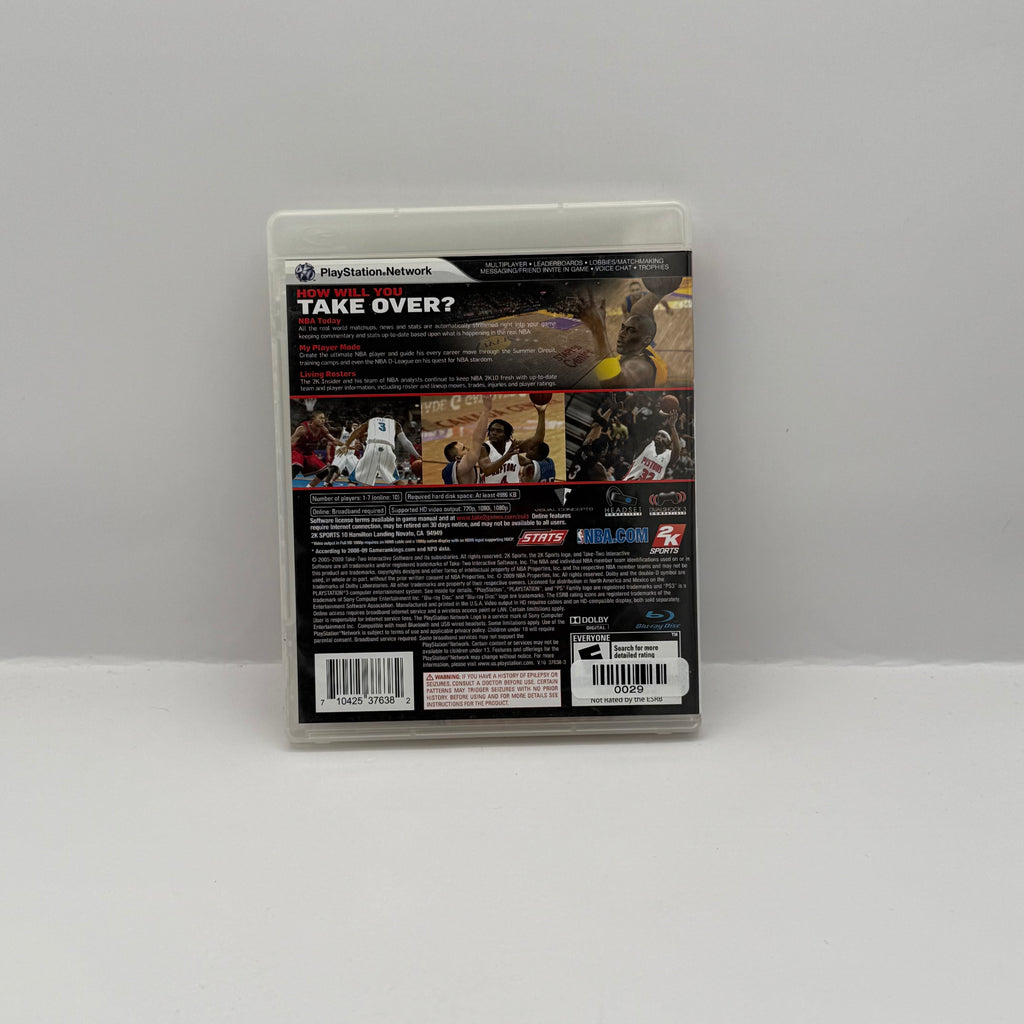 NBA 2K10 - PS3 - CIB
