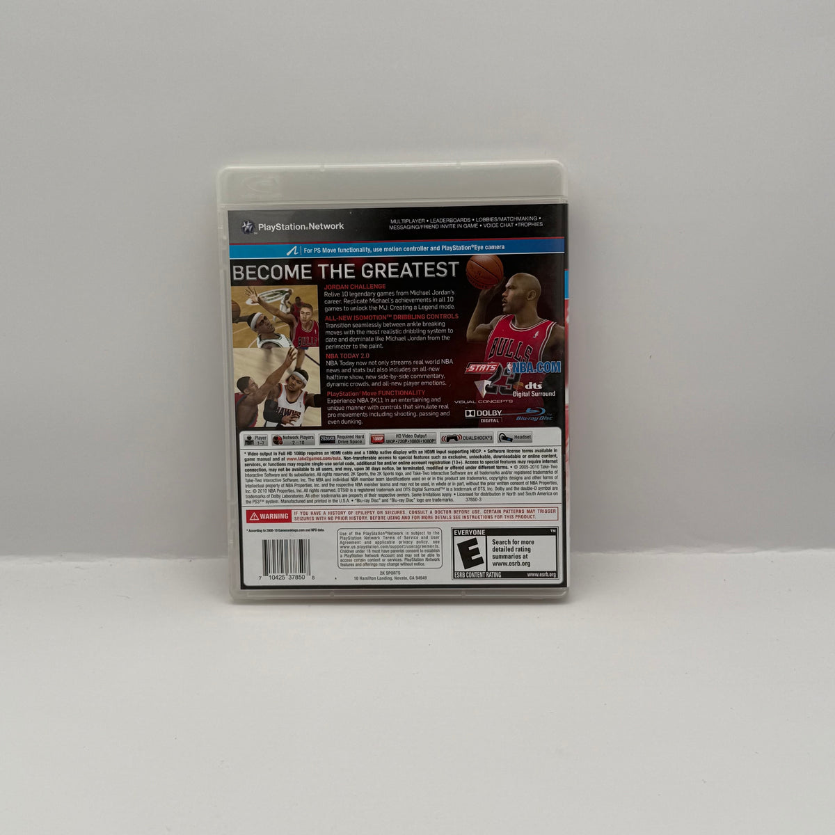 NBA 2K11 - PS3 - CIB