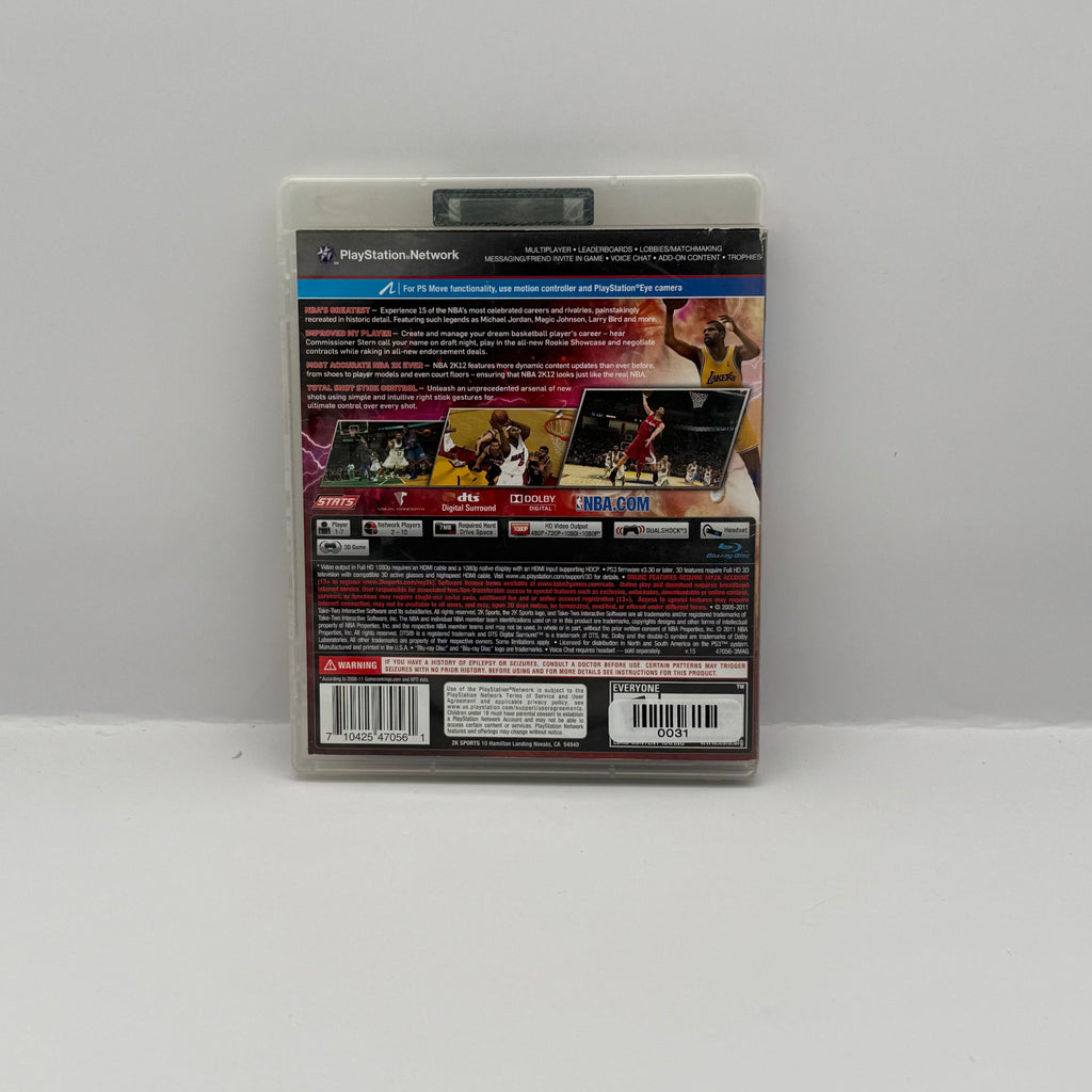 NBA 2K12 - PS3 - CIB