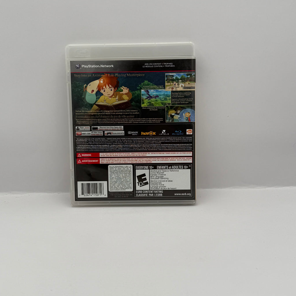Ni no Kuni: Wrath of the White Witch - PS3 - CIB