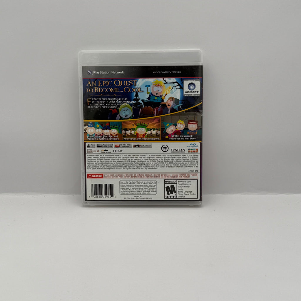 South Park: The Stick of Truth - PS3 - CIB