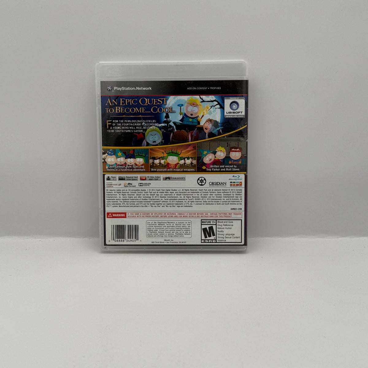 South Park: The Stick of Truth - PS3 - CIB