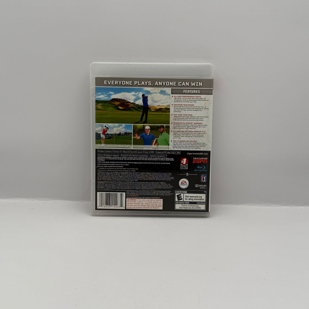 Tiger Woods PGA Tour 09 - PS3 - CIB