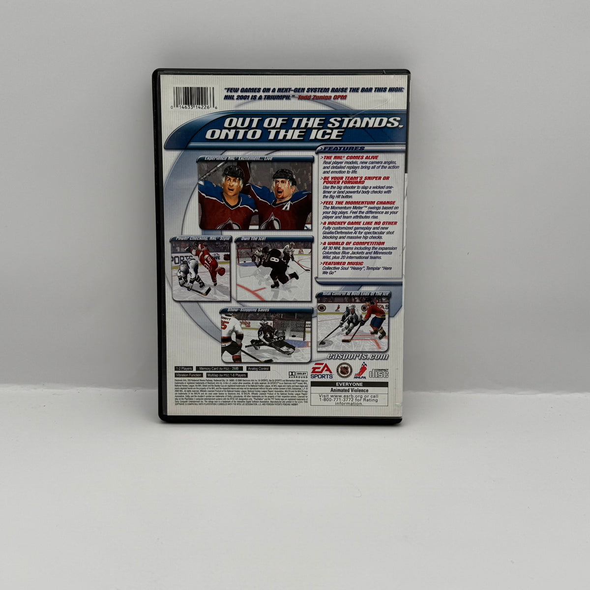 NHL 2001 - PS2 - CIB