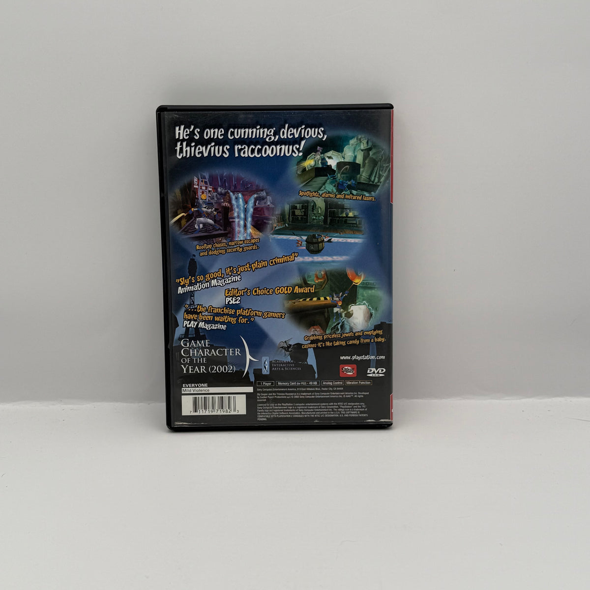 Sly Cooper and the Thievius Raccoonus (Greatest Hits) - PS2 - CIB