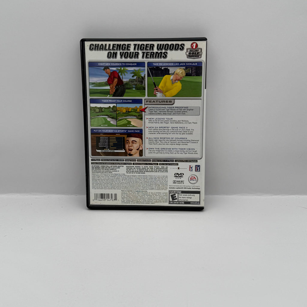 Tiger Woods PGA Tour 2005 - PS2 - CIB