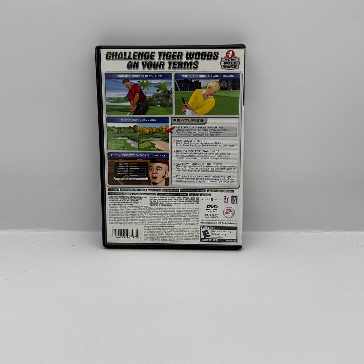 Tiger Woods PGA Tour 2005 - PS2 - CIB