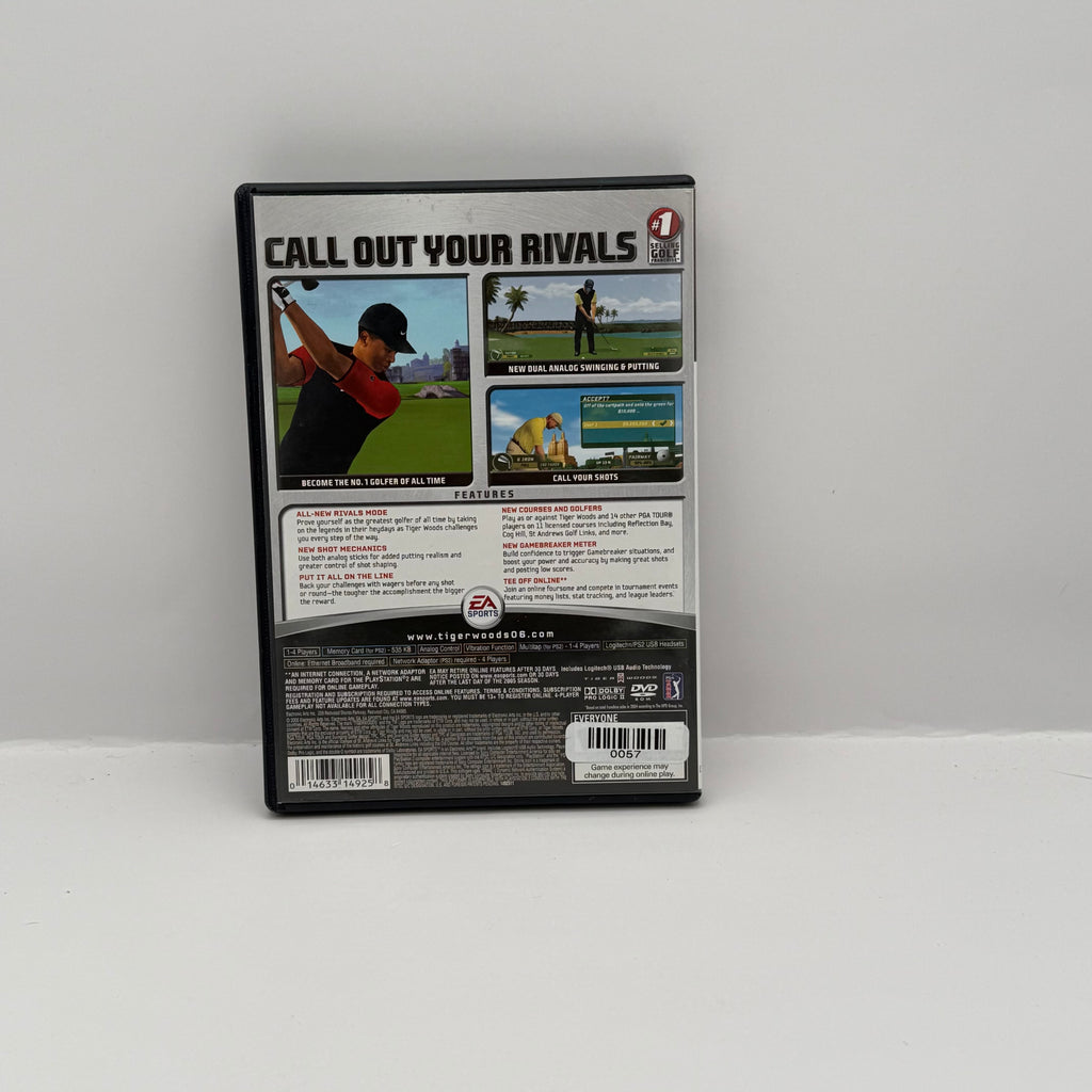 Tiger Woods PGA Tour 06 - PS2 - CIB