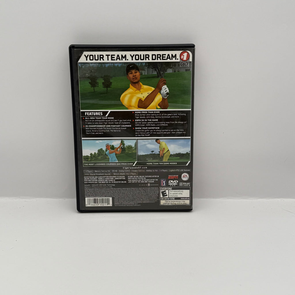 Tiger Woods PGA Tour 07 - PS2 - CIB