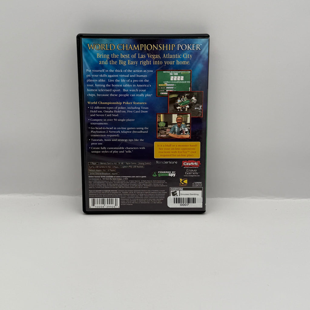World Championship Poker - PS2 - CIB