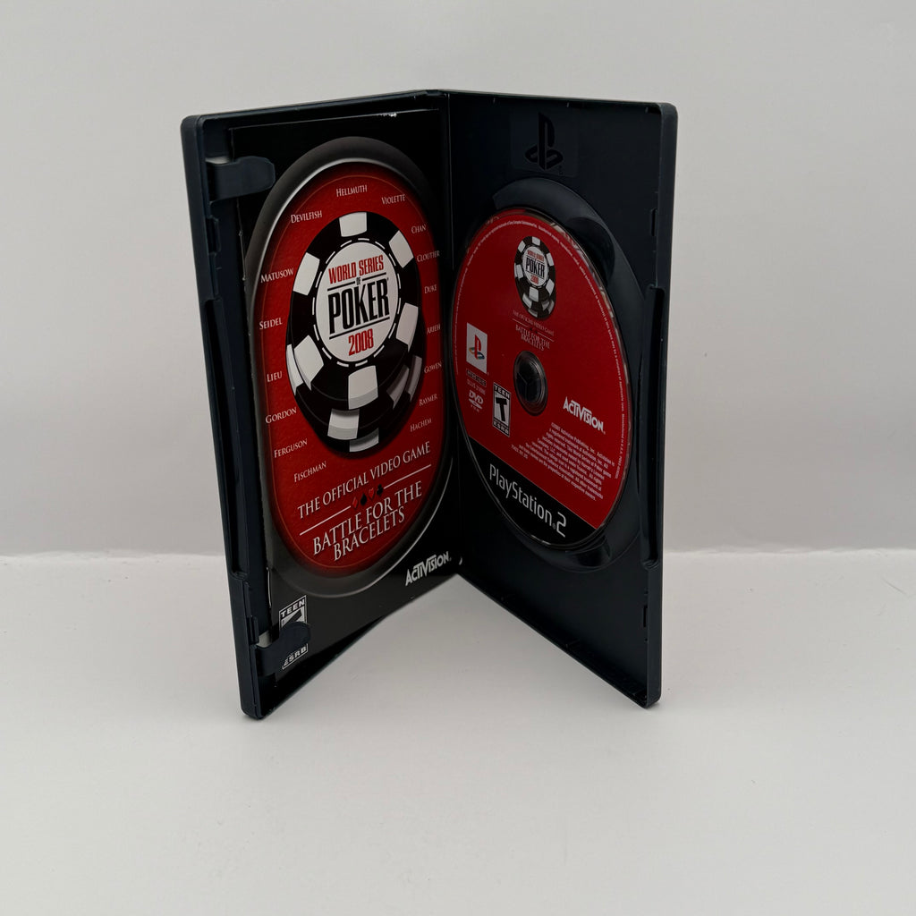 World Series of Poker 2008: Battle for the Bracelets - PS2 - CIB
