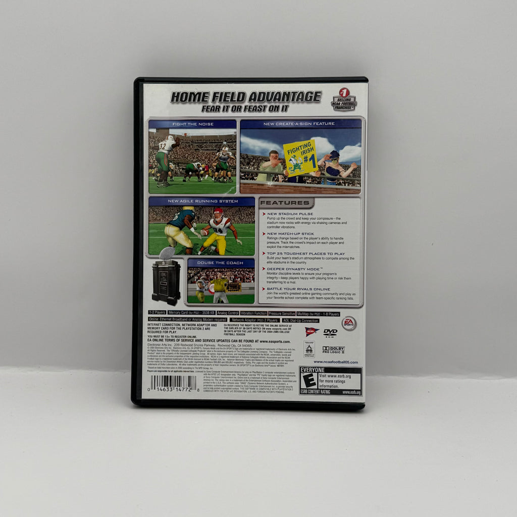 NCAA Football 2005 - PS2 - CIB