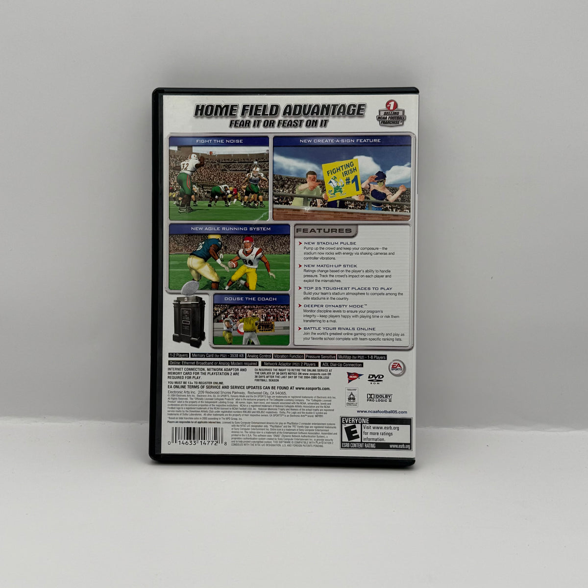 NCAA Football 2005 - PS2 - CIB