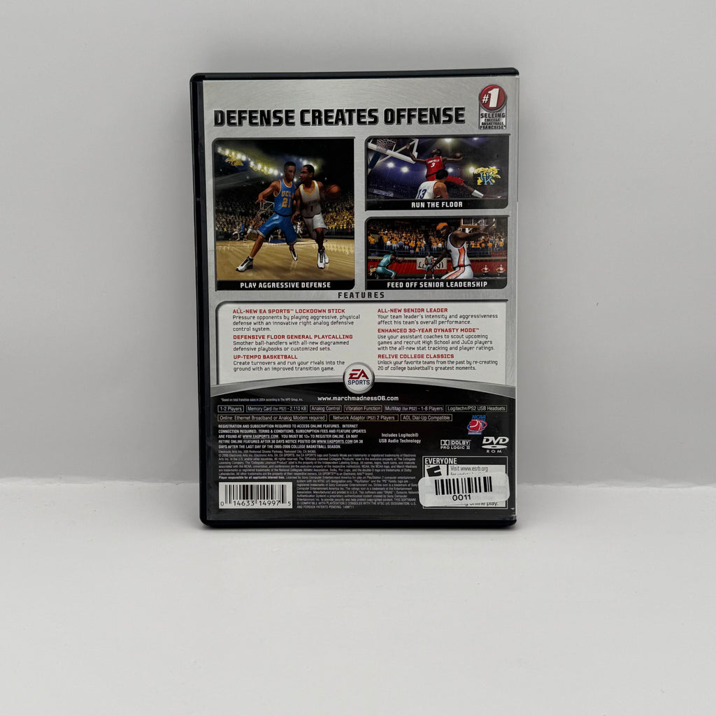 NCAA March Madness 06 - PS2 - CIB