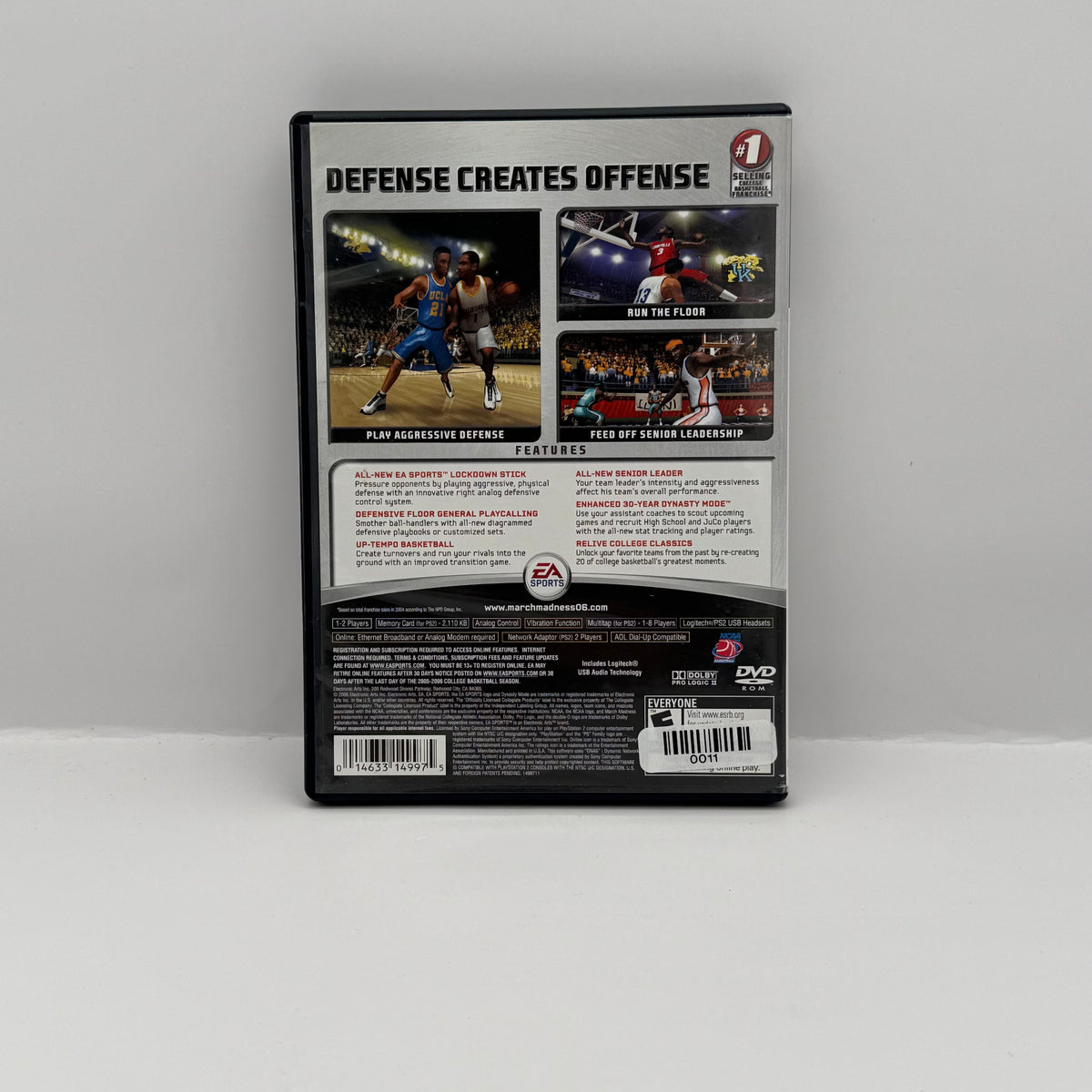 NCAA March Madness 06 - PS2 - CIB