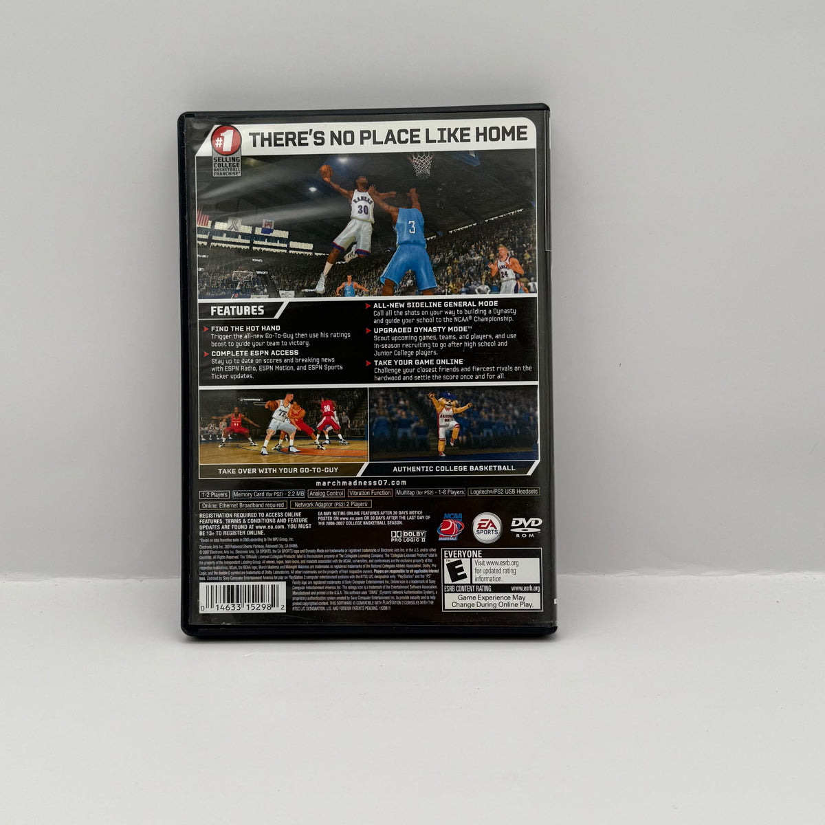 NCAA March Madness 07 - PS2 - CIB