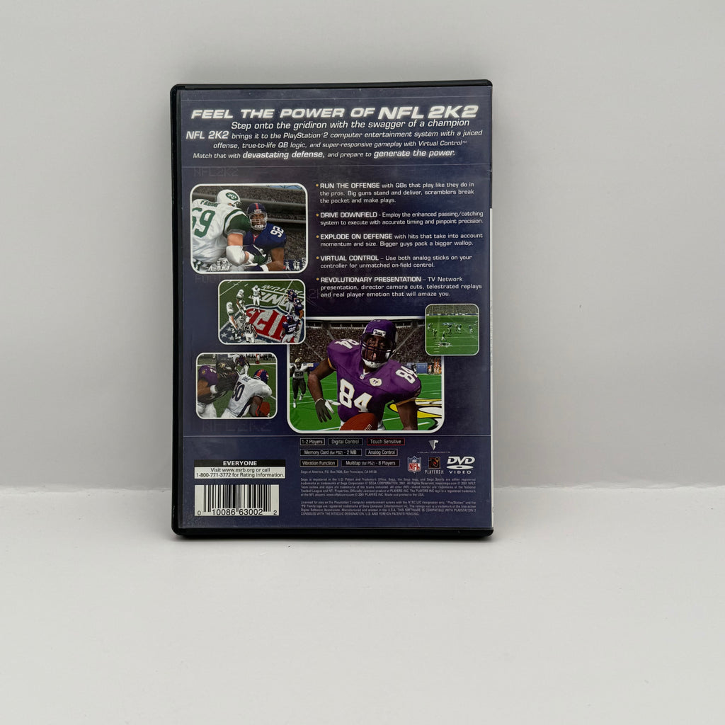 NFL 2K2 - PS2 - CIB