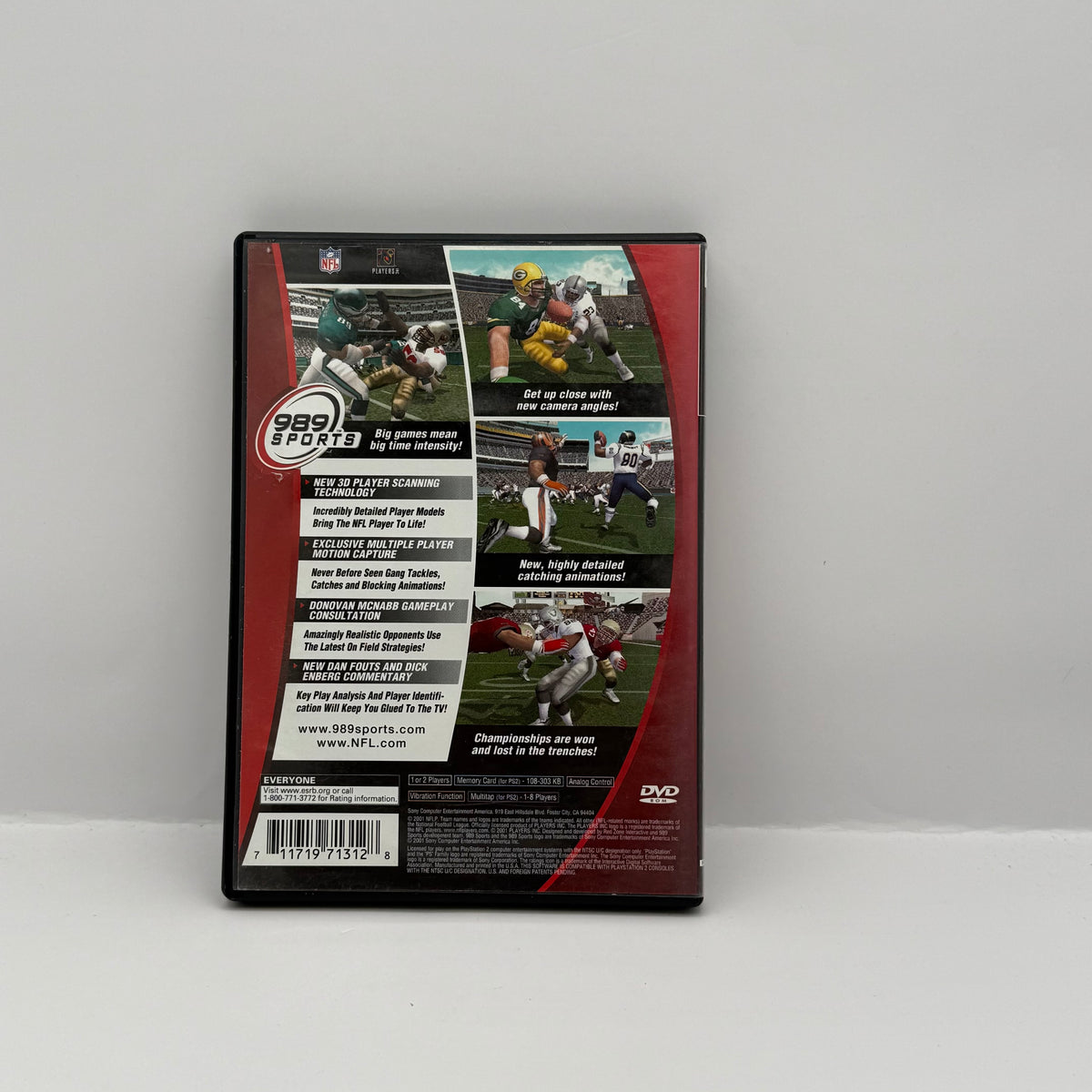 NFL GameDay 2002 - PS2 - CIB