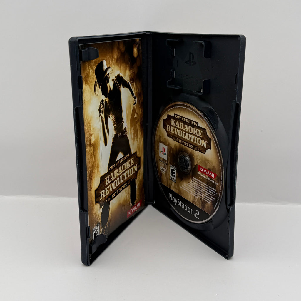 CMT Presents: Karaoke Revolution Country (Game Only) - PS2 - CIB