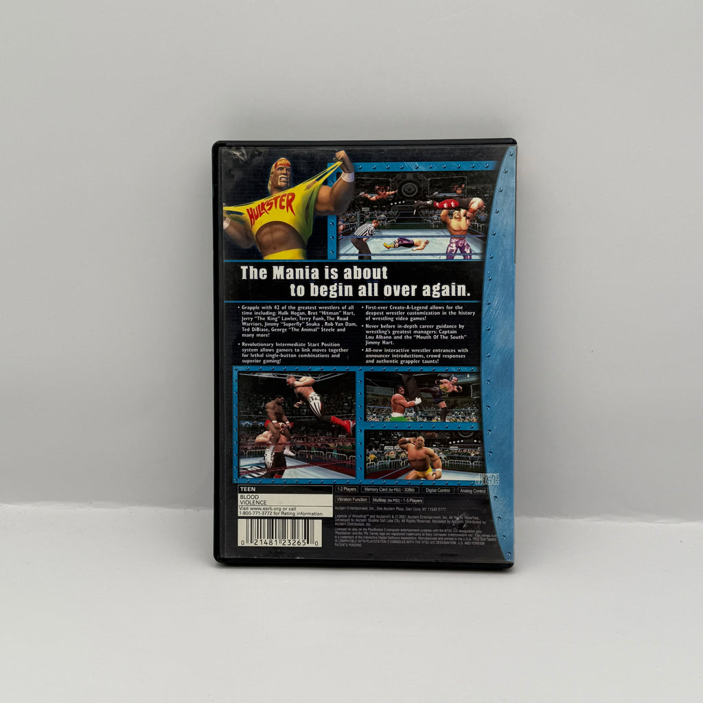 Legends of Wrestling - PS2 - CIB