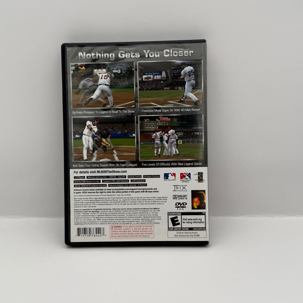 MLB 09 The Show - PS2 - CIB