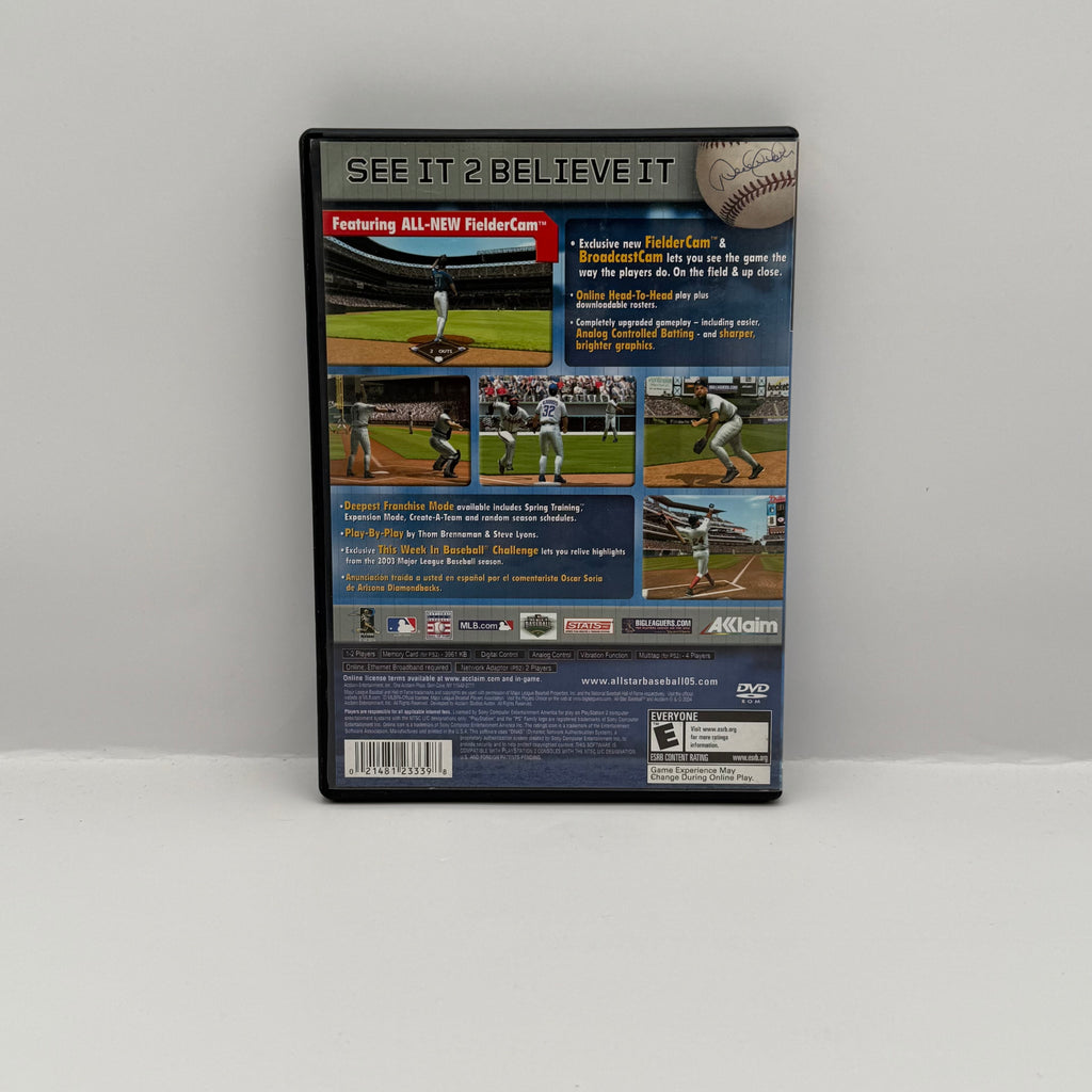 All-Star Baseball 2005 Featuring Derek Jeter - PS2 - CIB