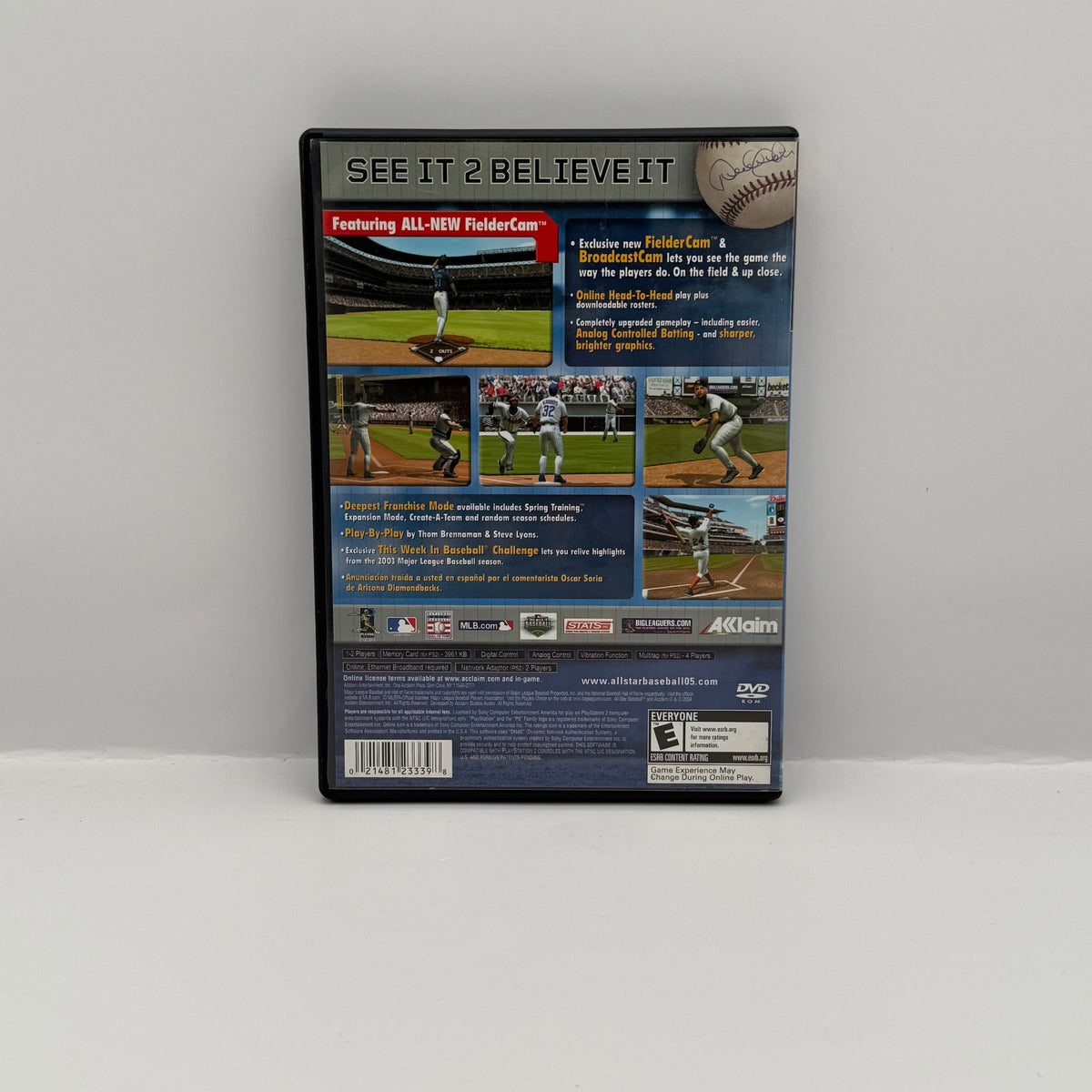 All-Star Baseball 2005 Featuring Derek Jeter - PS2 - CIB