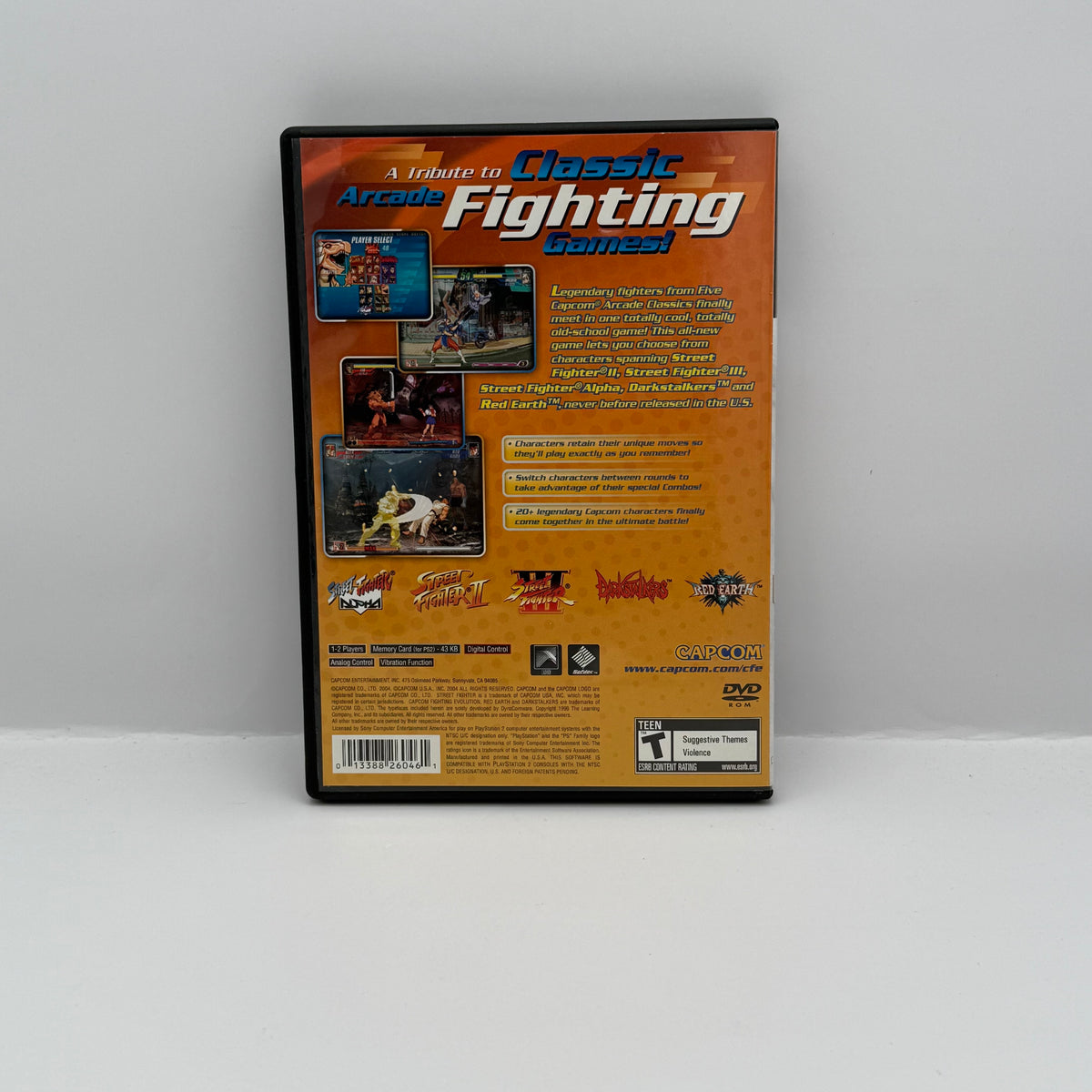 Capcom Fighting Evolution - PS2 - CIB