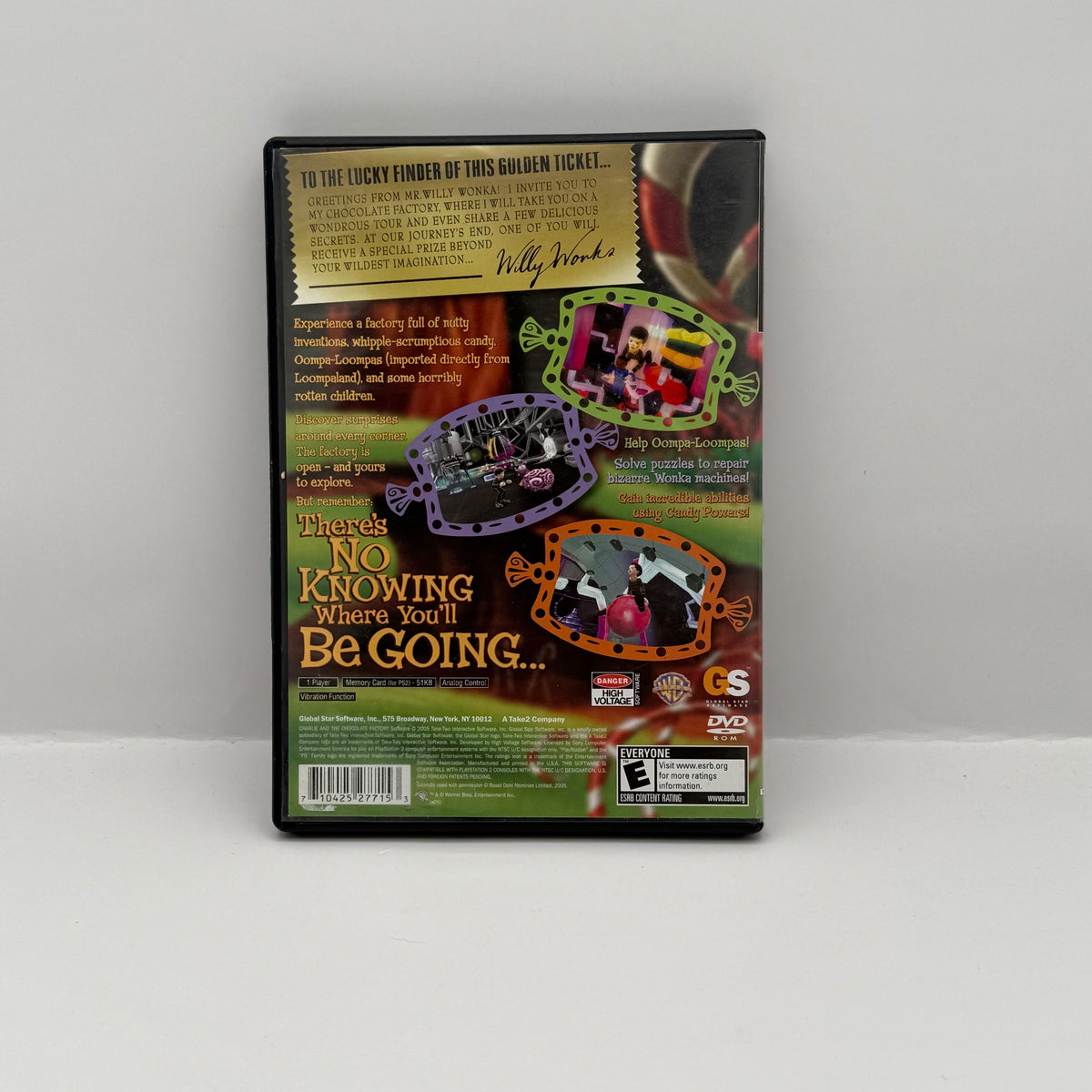 Charlie and the Chocolate Factory - PS2 - CIB